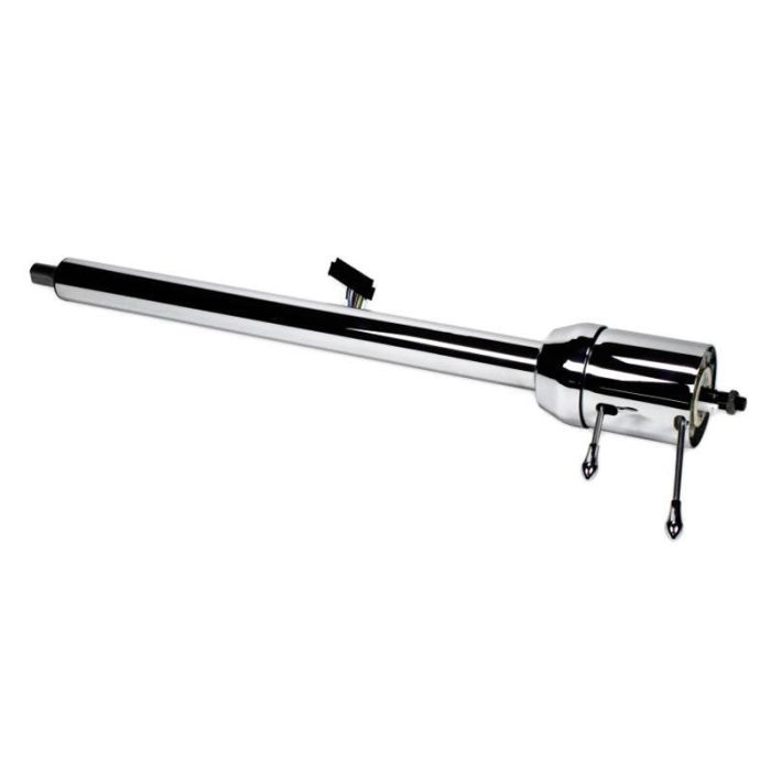 Ididit 1120577920 Steer Rack Tilt Floor Shift, 1957 Chevy Tri-Five, Chrome