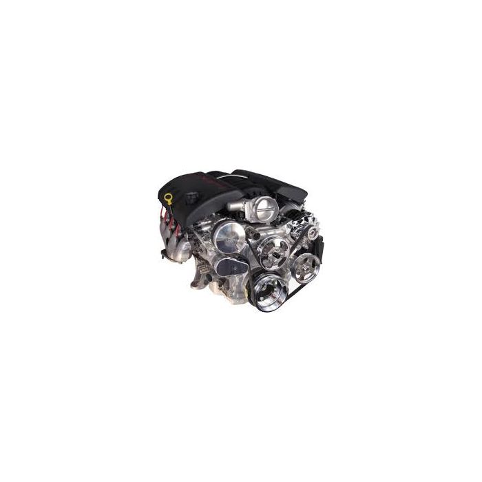 Vintage Air 174005 Chevy LS7 2006-15 Chrome Front Runner Non Power Steering