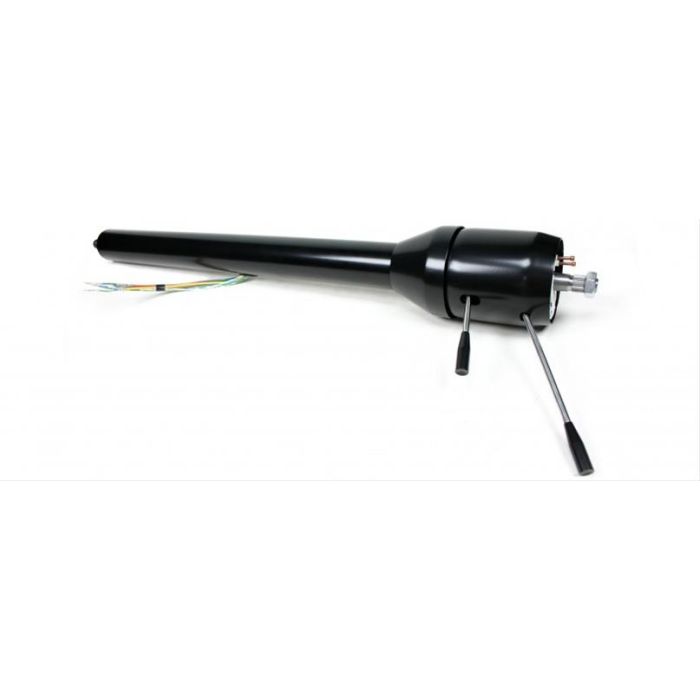 Ididit 1300647051 Steering Column, 1969 Mustang, Black Powder Coated