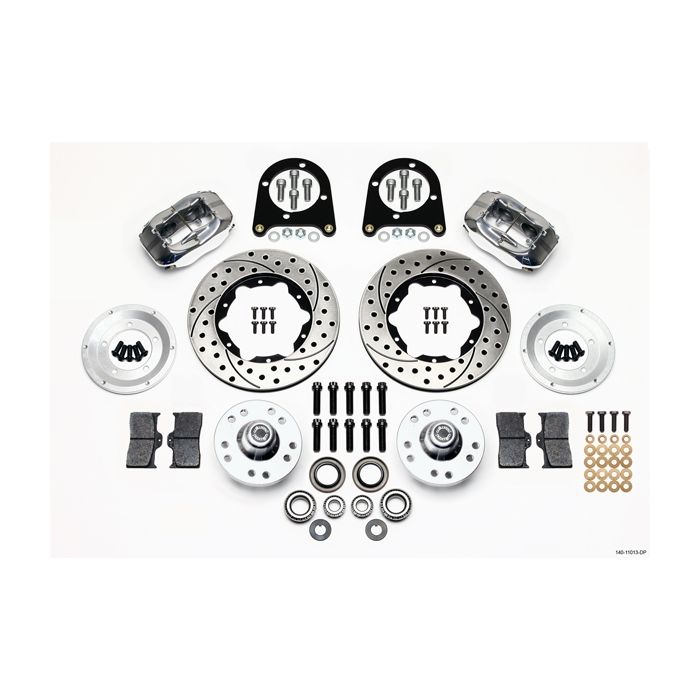 Wilwood 140-11013-DP Ford 1937-48 Pro Series Disc Brake Kit Front
