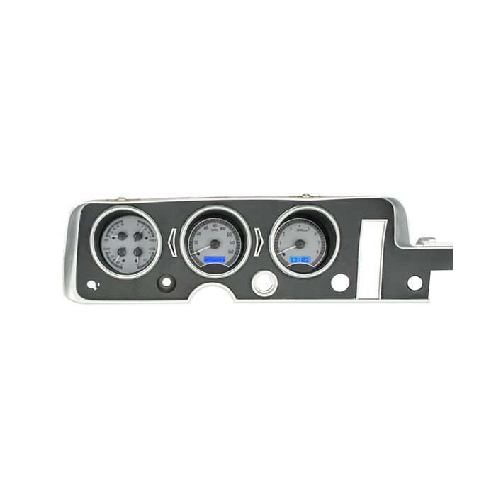Dakota Digital VHX-68P-GTO-S-B Pontiac 1968 GTO Gauge System