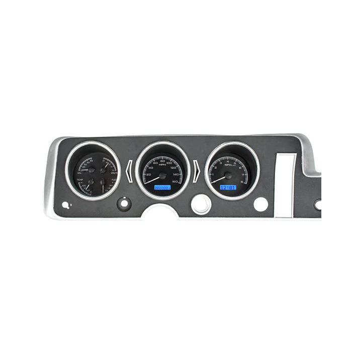 Dakota Digital VHX-68P-GTO-K-B Pontiac 1968 GTO VHX System