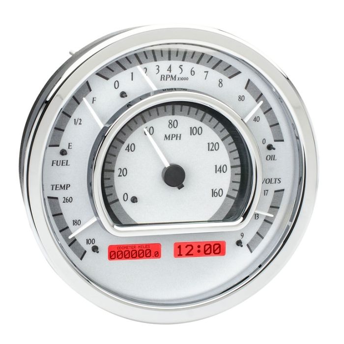 Dakota Digital VHX-1021-S-R Universal Multi-Level 7.28” Round