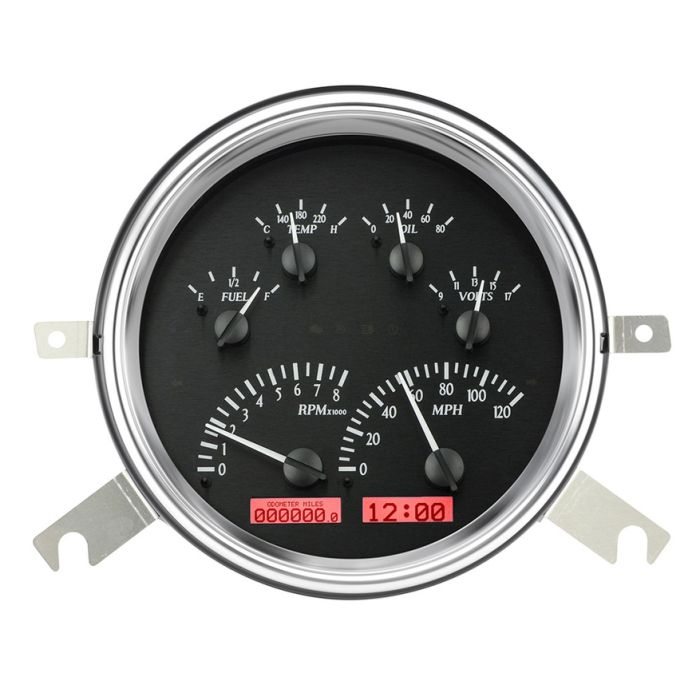 Dakota Digital VHX-49C-K-R Chevy 1949-50 Car Gauge System