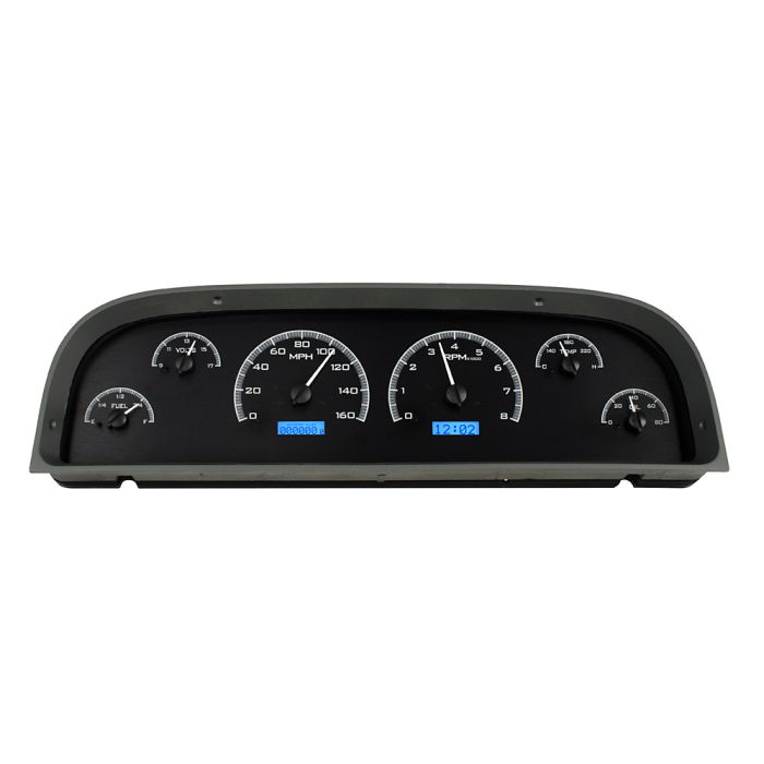 Dakota Digital VHX-60C-PU-K-B Chevy 1960-63 Pickup Gauge Instruments