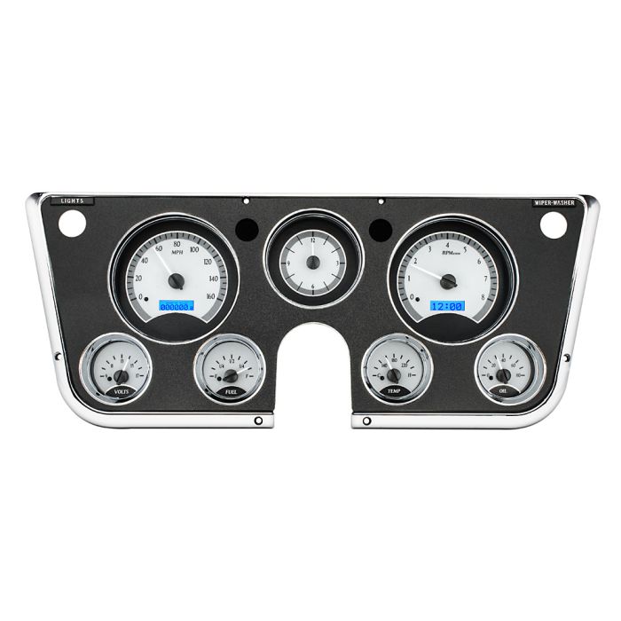 Dakota Digital VHX-67C-PA-S-B Chevy 1967-72 Pickup Instruments