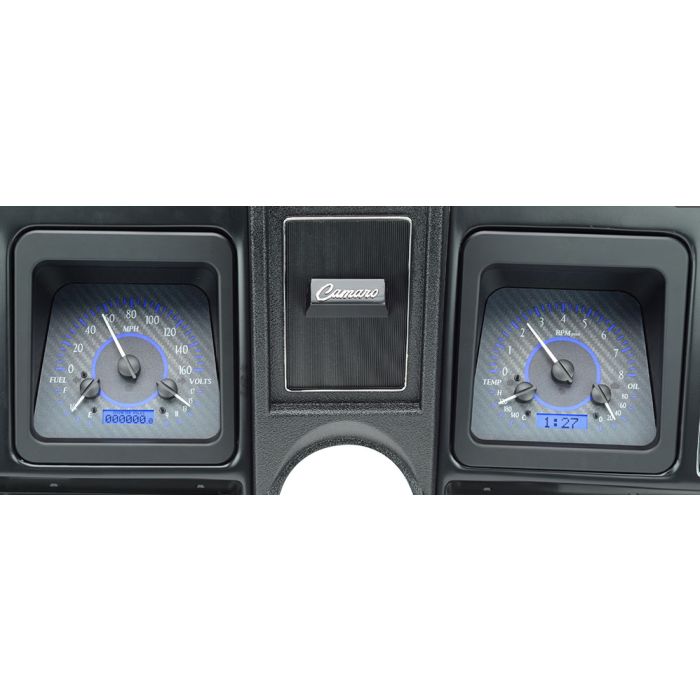 Dakota Digital VHX-69C-CAM-C-B Chevy Camaro 1969 Gauge Panel