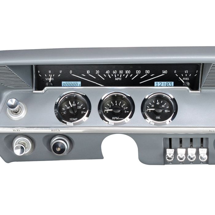 Dakota Digital VHX-61C-IMP-K-W Chevy 1961-1962 Impala Gauge System