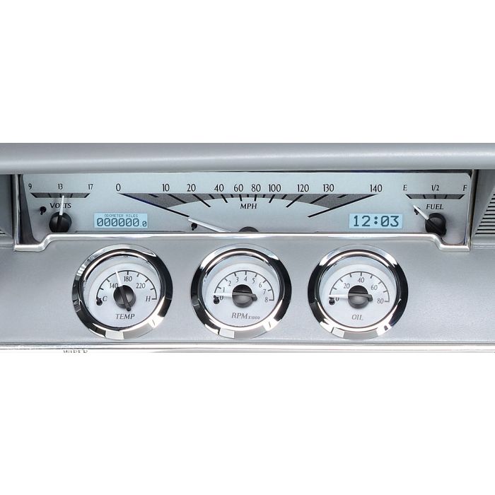 Dakota Digital VHX-61C-IMP-S-W Chevy 1961-1962 Impala Gauge System