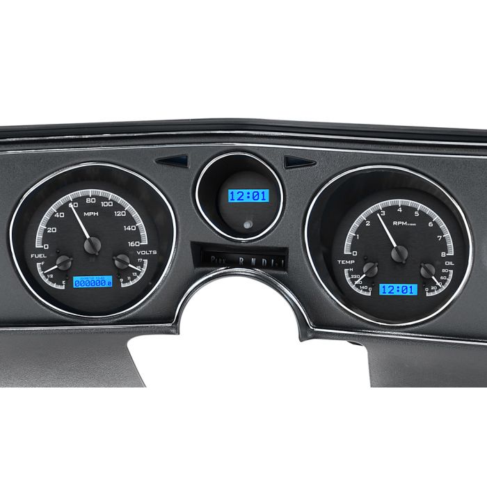 Dakota Digital VHX-69C-CVL-K-B Chevelle/El Camino 1969 Dash Panel