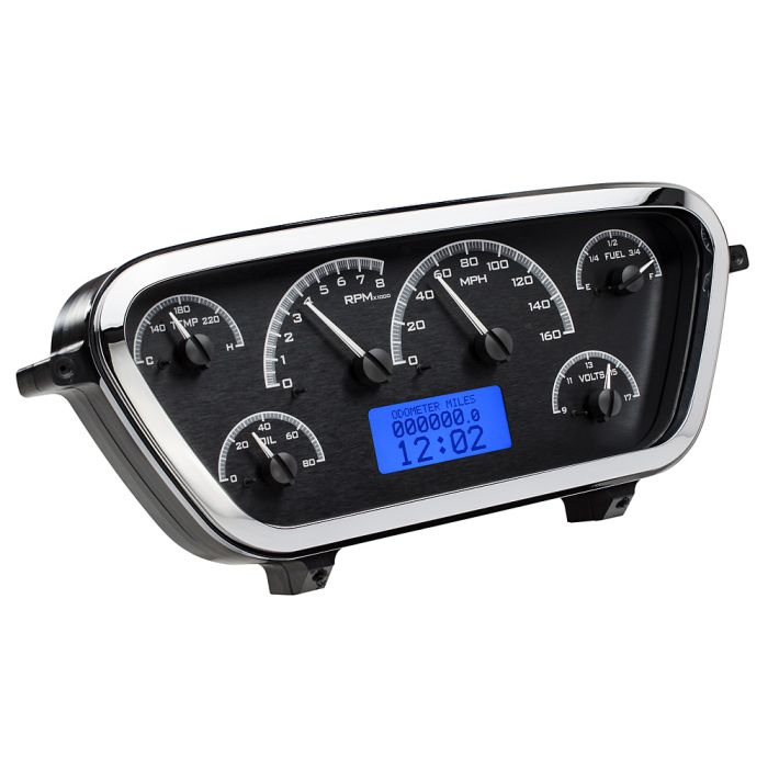 Dakota Digital VHX-53F-PU-K-B Ford 1953-1955 Pickup Gauge System