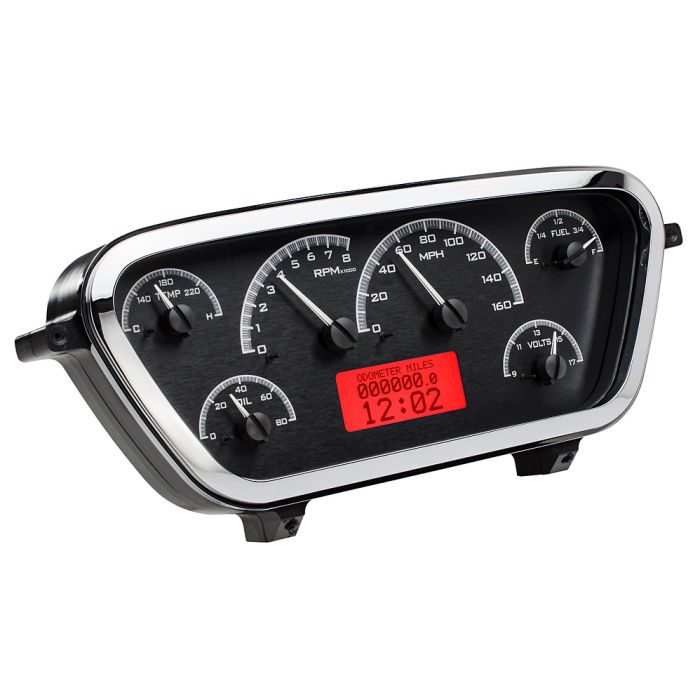 Dakota Digital VHX-53F-PU-K-R Ford 1953-1955 Pickup Gauge System