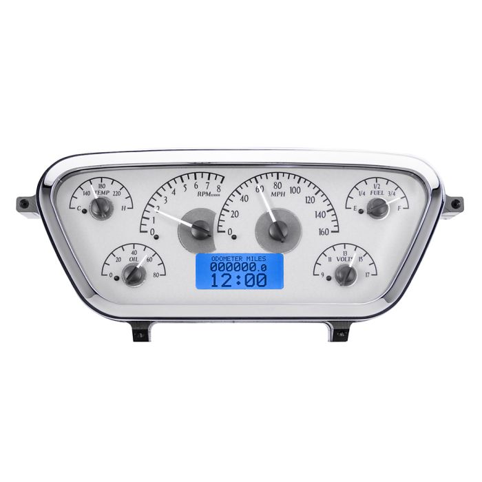 Dakota Digital VHX-53F-PU-S-B Ford Pickup 1953-1955 Instrument Panel