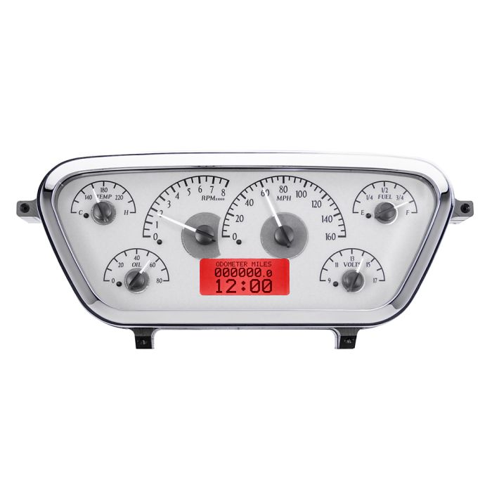 Dakota Digital VHX-53F-PU-S-R Ford Pickup 1953-1955 Gauge Panel
