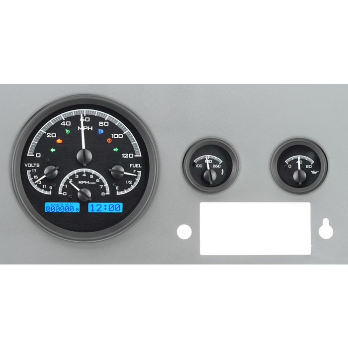 Dakota Digital VHX-55J-K-B Jeep 1955-86 CJ Gauge System
