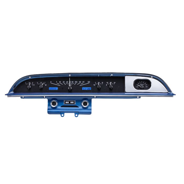 Dakota Digital VHX-60F-GAL-K-B Ford 1960 Galaxie Gauge System