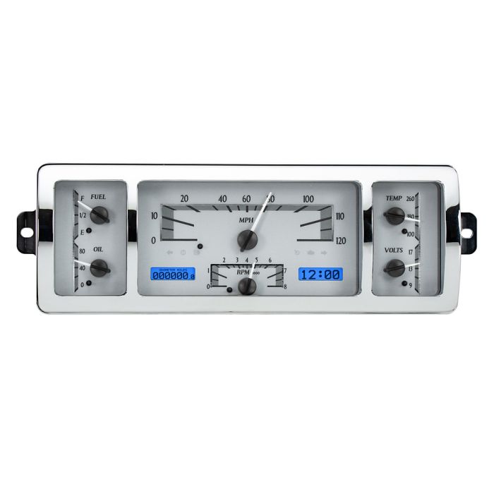 Dakota Digital VHX-40C-PU-S-B Chevy 1940-46 Pickup Instrument System