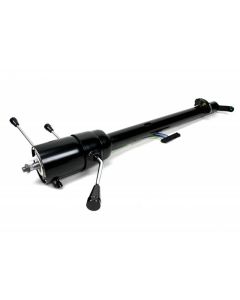 IDIDIT 1130730051 Tilt Floor Shift Steering Column, 1967-72 Ford Truck, Retrofit Black Powder Coated Finish