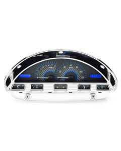 *Carbon Fiber Style Blue Lighting*