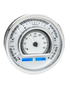 Dakota Digital VHX-1021-S-B Universal Multi-Level 7.28” Round