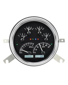 Dakota Digital VHX-49C-K-W Chevy 1949-50 Car Gauge System