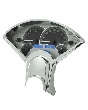 Gauge will be Satin Alloy Background Blue Lights. 