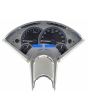 Gauge will be Satin Alloy Background Blue Lights. 