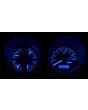 *Carbon Fiber style background Blue Lighting*
